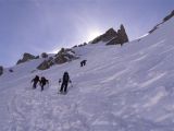 Arriv�e au col