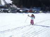 eva à l'arrivée
