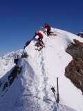 sur l'arête