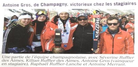 Tarentaise Hebdo le 3 Mail 2012